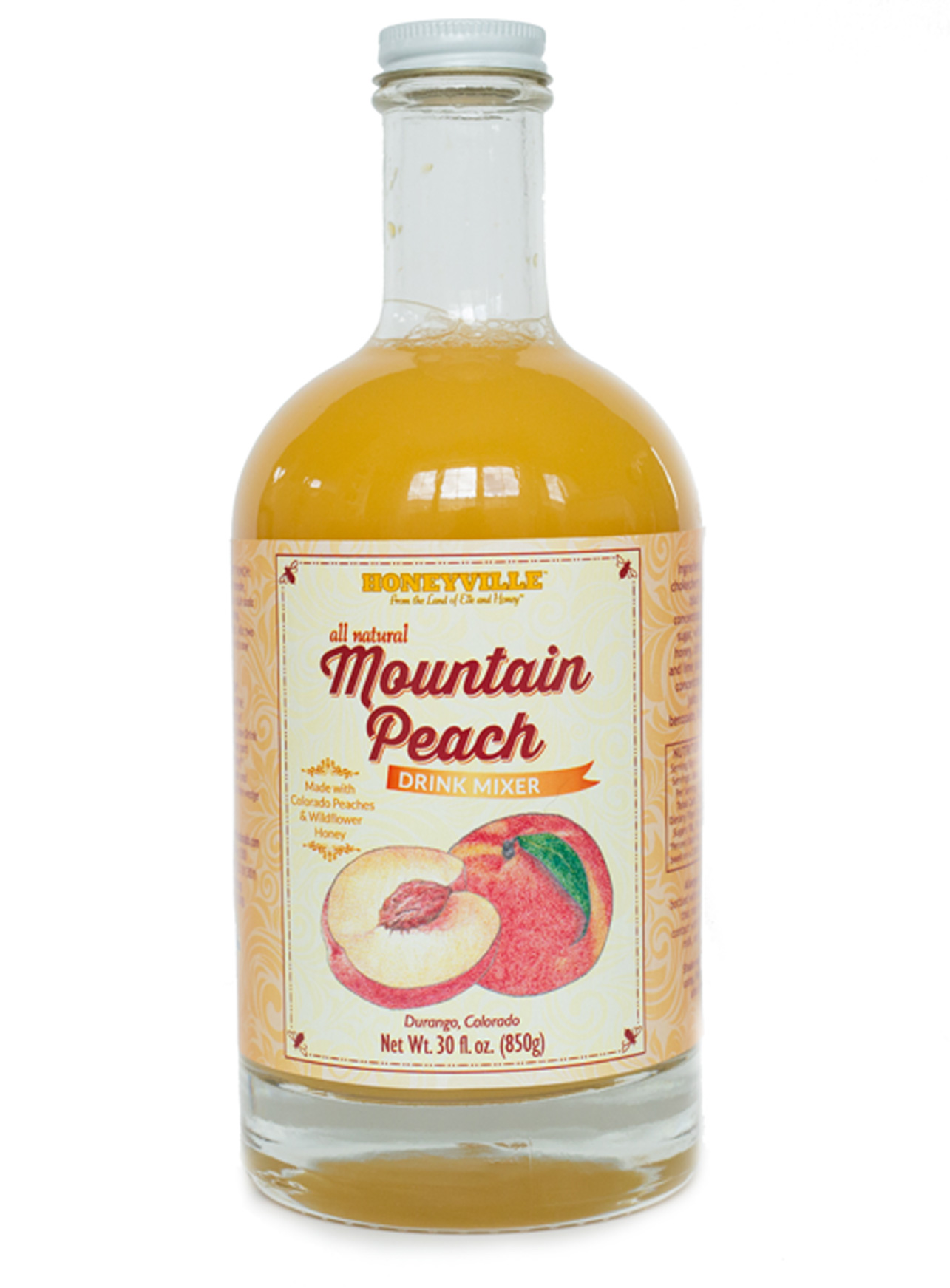 MOUNTAIN PEACH DRINK MIXER 30 oz , Drink Mixes Store Name